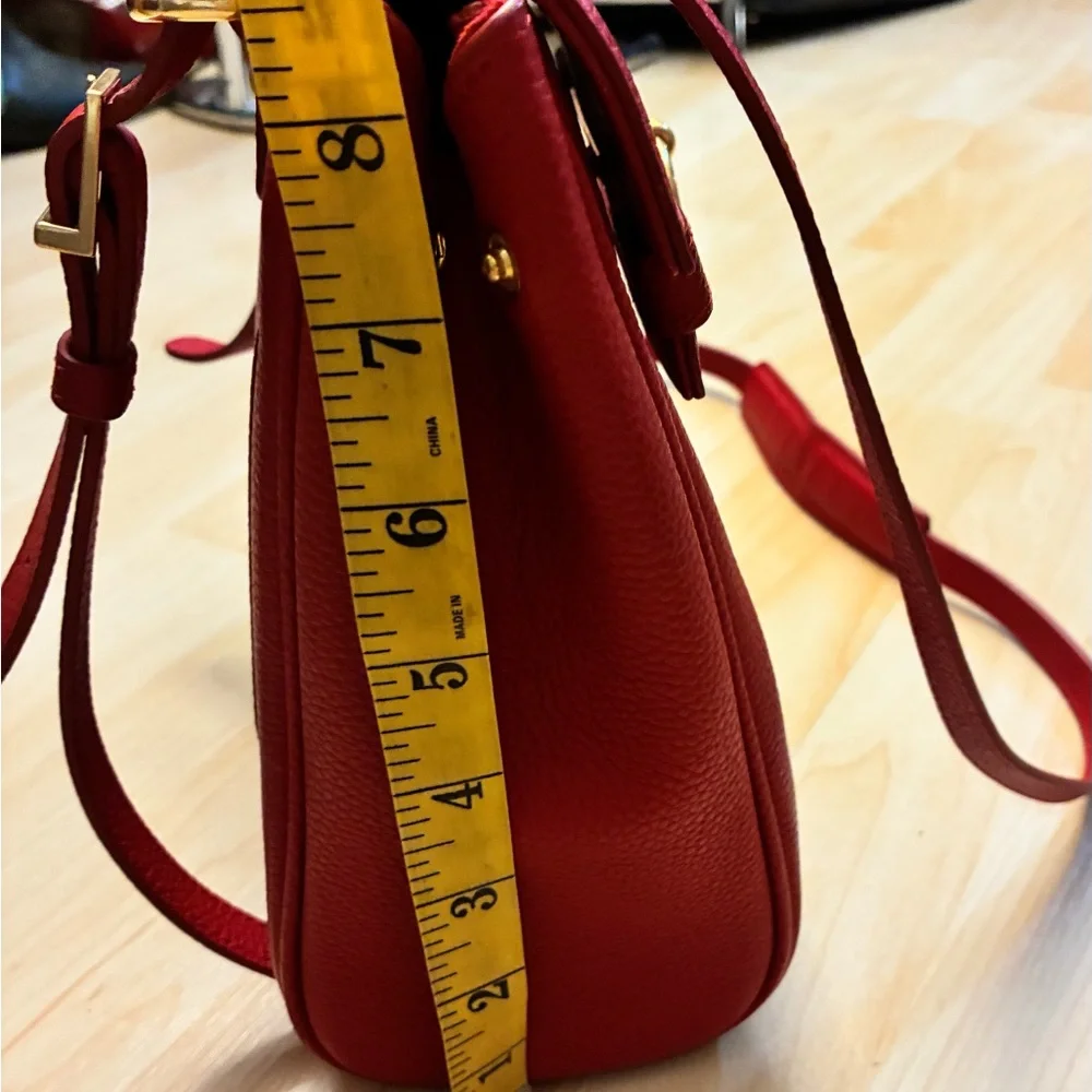 Parisa Wang Red Leather convertible bag
